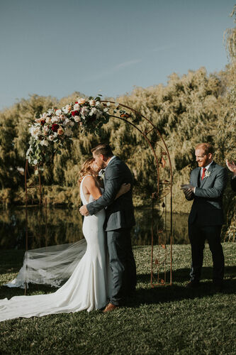 Display of the women, at a featured Triple S Ranch wedding.